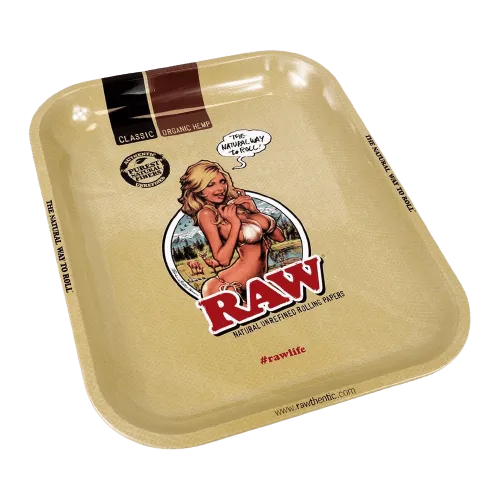 RAW Rolling Tray Girl 28 x 18