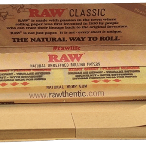 Raw Classic Connoisseur king size slim+Tips