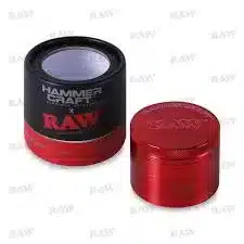 Raw Red Grinder 63mm
