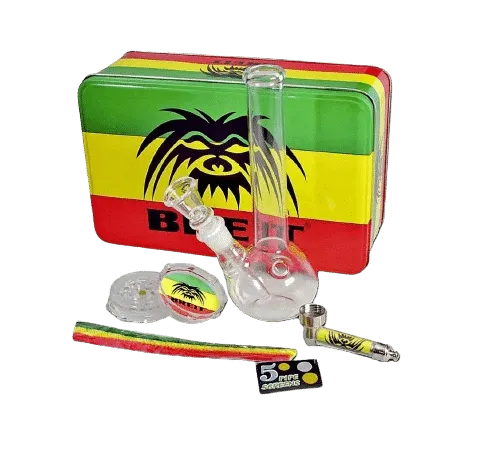 BONG-IN-A-BOX II Reggae Edition ολοκληρωμένο σετ δώρου freshseeds