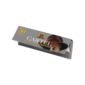 Cartel silver ultra thin rolling papers