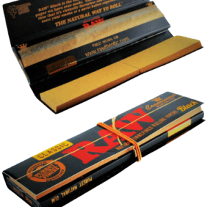 Raw Black Connoisseur King Size Slim με Tips