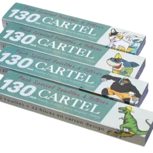 Cartel 130mm King Size Slim Extra Long χαρτάκια στριφτού