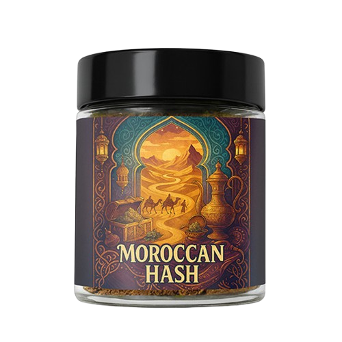 Hash Arkano Moroccan 2gr premium CBD hash από βιολογική κάνναβη