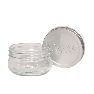 RAW Mason Jar 180ml – Αεροστεγές γυάλινο βάζο αποθήκευσης με καπάκι RAW