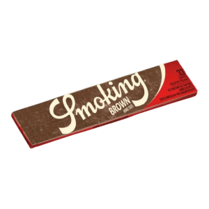 Smoking Brown King Size – Ακατέργαστα χαρτάκια στριφτού αργής καύσης από τη Smoking