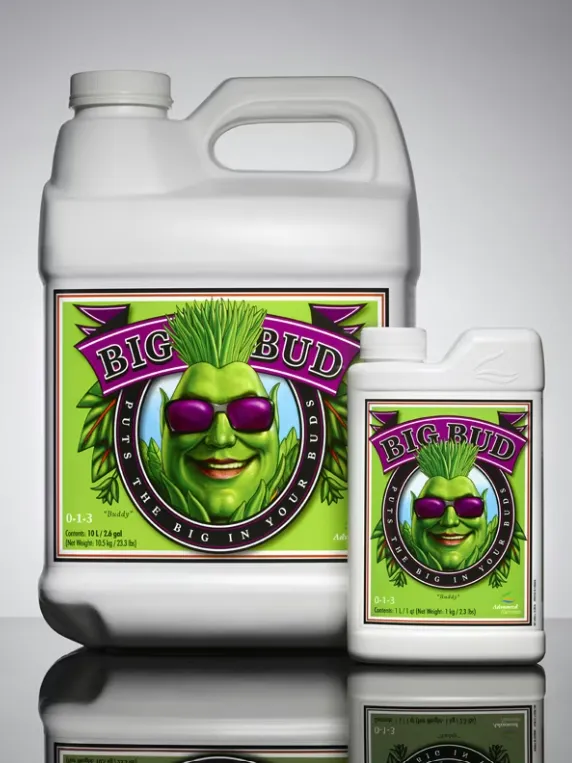 Advanced Nutrients Big Bud Ενισχυτικό Ανθοφορίας Δοσολογία FreshSeeds