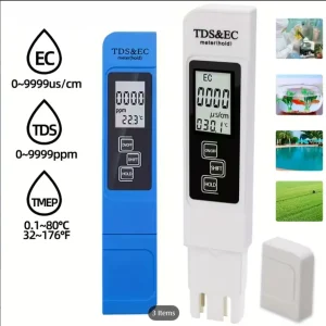 Ψηφιακό TDS / EC & Θερμόμετρο 3 σε 1