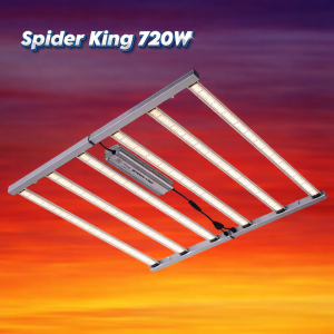 Σύστημα φωτισμού LED Spider King 720W της Vanguard Hydroponics με Samsung LED chips